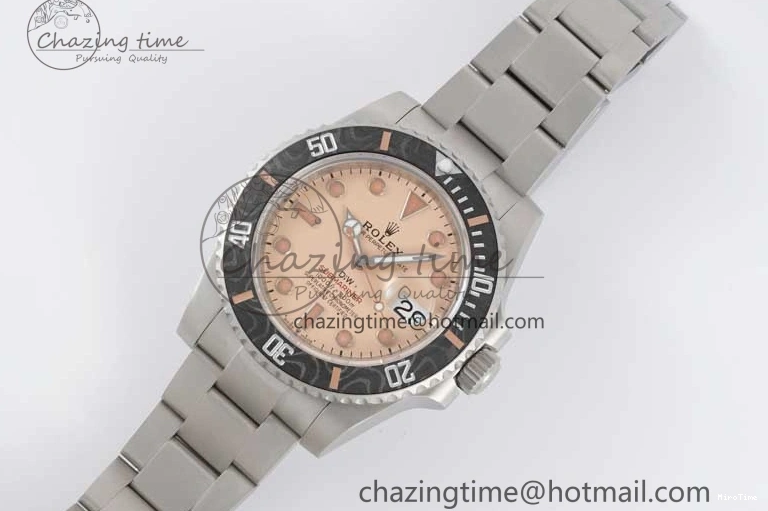 MiroTime 0125 Submariner DIW Sandblasted VSF 1:1 Best Edition Brown Dial on SS Bracelet VS Unisex 2059